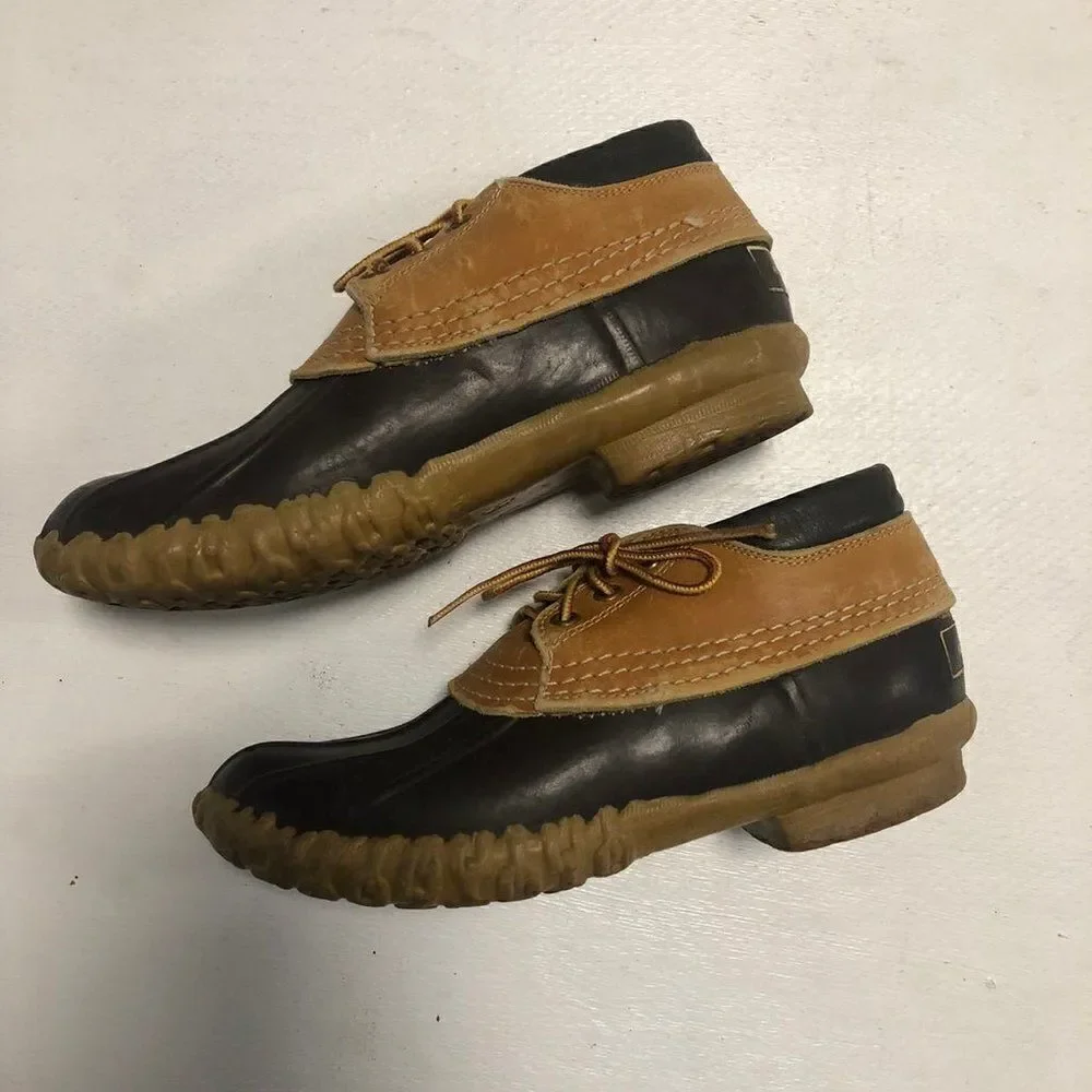 L.L.Bean Gumshoe Boots Vintage Duck Womens 6
